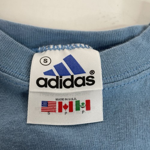 Vintage Adidas Graphic T Shirt, Small, Blue, USA, Logo, - Picture 3 of 6
