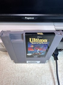 Ultima: Quest of the Avatar NES game only NEW SAVE BATTERY