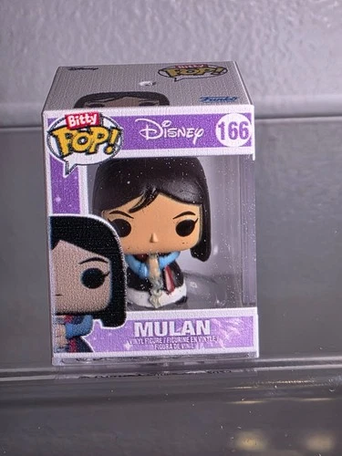 Funko Bitty Pop! - Disney Princess - Mulan #166 - Mini Funko Figure.