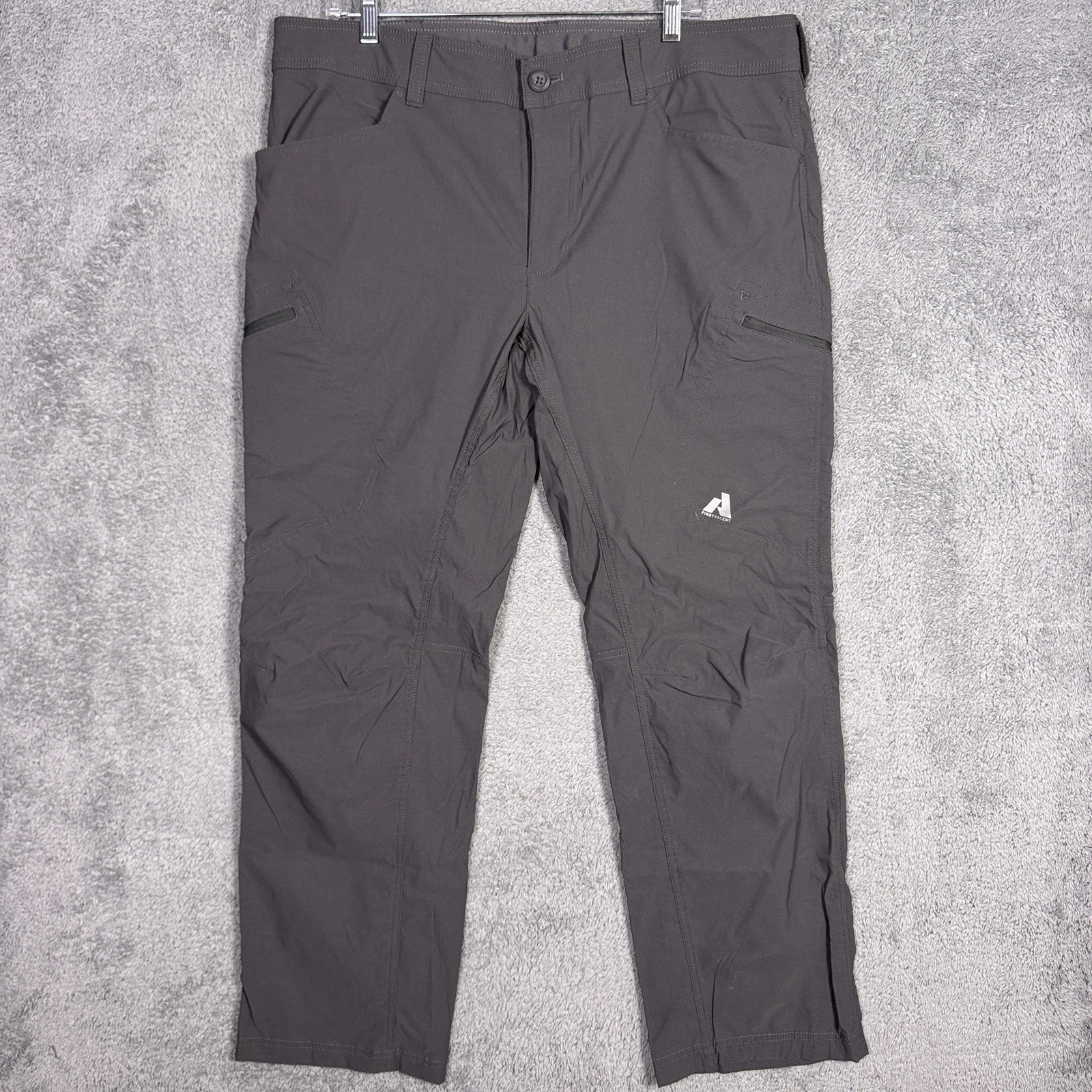 Eddie Bauer First Ascent Pants Mens 38x32 Unlined Cargo Guide Pro Utility Tech