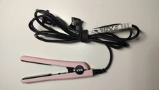 Eva NYC Mini Healthy Heat Ceramic Styling Travel Flat Iron Hot - Pink - Eva25565