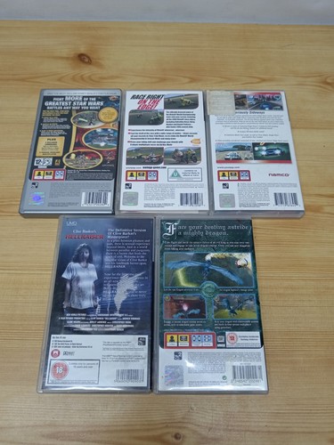 Sony PSP UMD Spiele & Film Konvolut - Hellraiser - Moto GP - Star Wars etc... - Bild 4 von 8