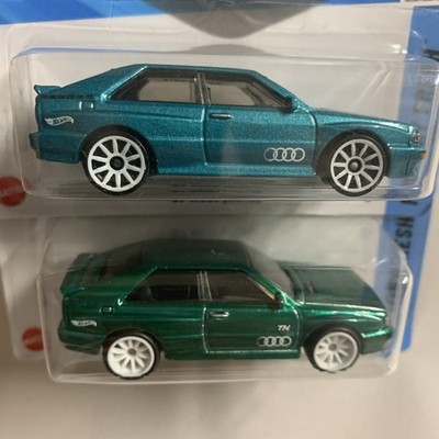 Hot Wheels '87 Audi Quattro Super Treasure Hunt STH W/ Mainline