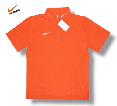 Nike Men's 1/4 Zip Short Sleeve Hooded Top Windbreaker Rain Jacket
