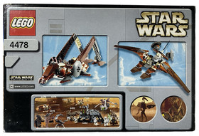 LEGO 4478 Star Wars Geonosian Fighter NEW FACTORY SEALED 2003 Attack of Clones