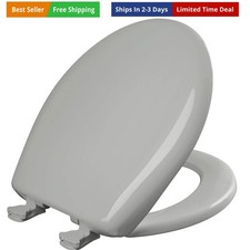 Classic Colors Slow Close Toilet Seat, Easy Clean Hinges and Durable Plastic ...