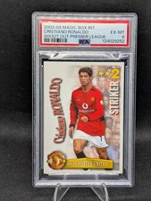 2003 Magic Box Shoot Out Cristiano Ronaldo RC Rookie Card PSA 6 Manchester Utd. rookie card picture
