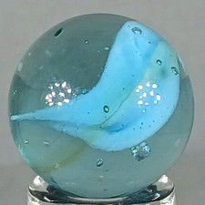 Vintage Imported Hybrid Cat's Eye Marble .60 Inches Near-Mint Condition