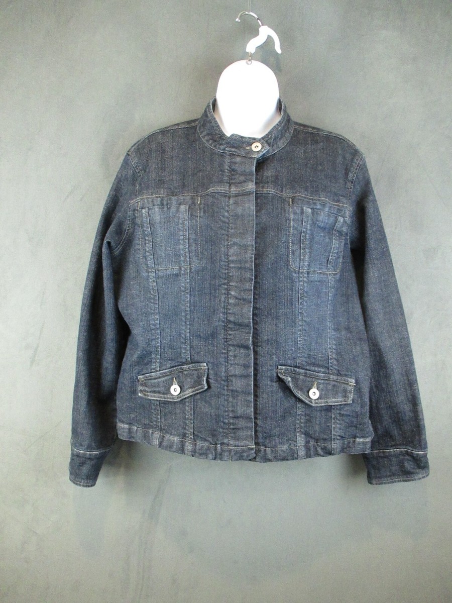 Womens Clothing Chicos Plus Size Jackets Chicos Jean Jacket Women