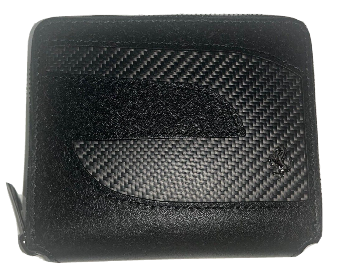 Ferrari Carbon Zip Around Wallet | eBay Ferrari Carbon Zip Around Wallet | eBay