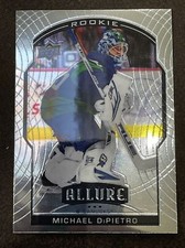 2020-21 Upper Deck Allure Michael DiPietro RC Vancouver Canucks #93 Hockey Card!