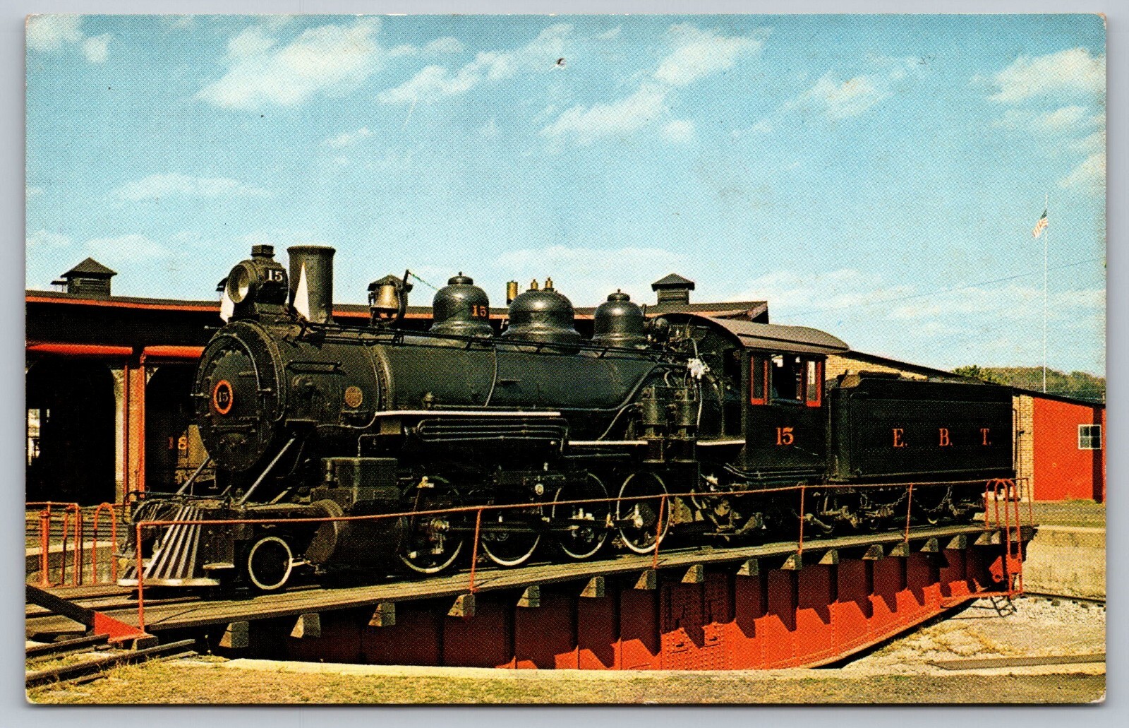 Rockhill Furnace PA East Broad Top Railroad Steam Train Turntable