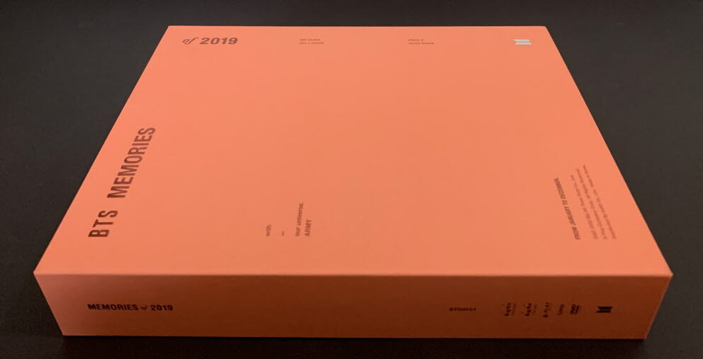 BTS MEMORIES OF 2019 【DVD】 BTS-Memories Of 2019 DVD | eBay