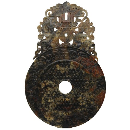 Certified Natural Hetian Jade Hand-carved Exquisite Beast Statue