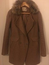 Madison Ladies Camel Coat Size 10
