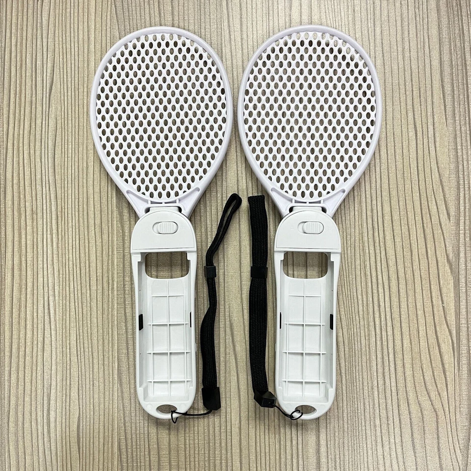 2xLeft Right Handle Tennis Racket Sport Grip for NS-OLED Joy-Con Game Controller - Image 2 of 4