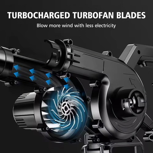 Electric Cordless Leaf Blower Cordless with Battery for Lawn Care Leaves Dust - Picture 3 of 11