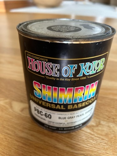House of Kolor - PBC-60 Blue Gray Pearl Shimrin Basecoat Partial Quart