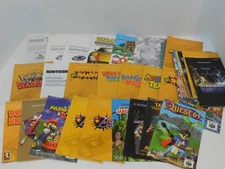 OEM Genuine Authentic Original Manual Booklet Only Nintendo 64 - U pick Title
