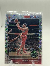 19-20 Hoops Premium Stock Denzel Valentine Silver Lazer Prizm Bulls