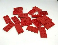 LEGO: 20x Targa 2x4 - Rif 3020 rosso - Set 75159 8157 21311 10221 4000007