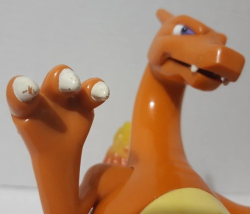2004 Pokemon Charizard Generation 1 Roaring Light Up 7in Figure Hasbro -No Wings - Picture 4 of 22