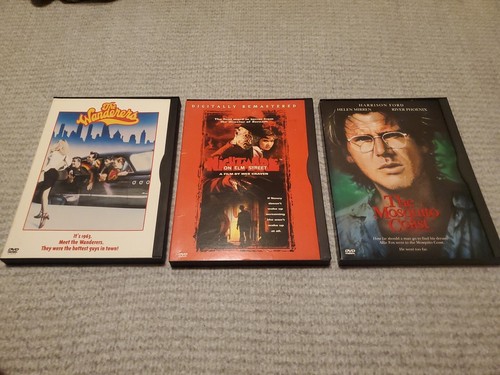 80s DVD Lot The Wanderers - Mosquito Coast - Nightmare On Elm Street