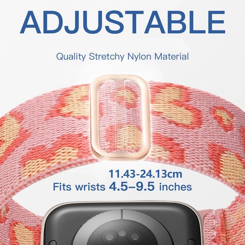 Soft & Breathable Stretchy Nylon Solo Band For Apple Watch38/40/41/42/44/45/49mm - 第 4/9 張圖片