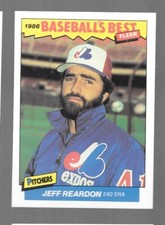 1986 Fleer Baseball Baseball's Best Complete Your Set Pick From List NRMT