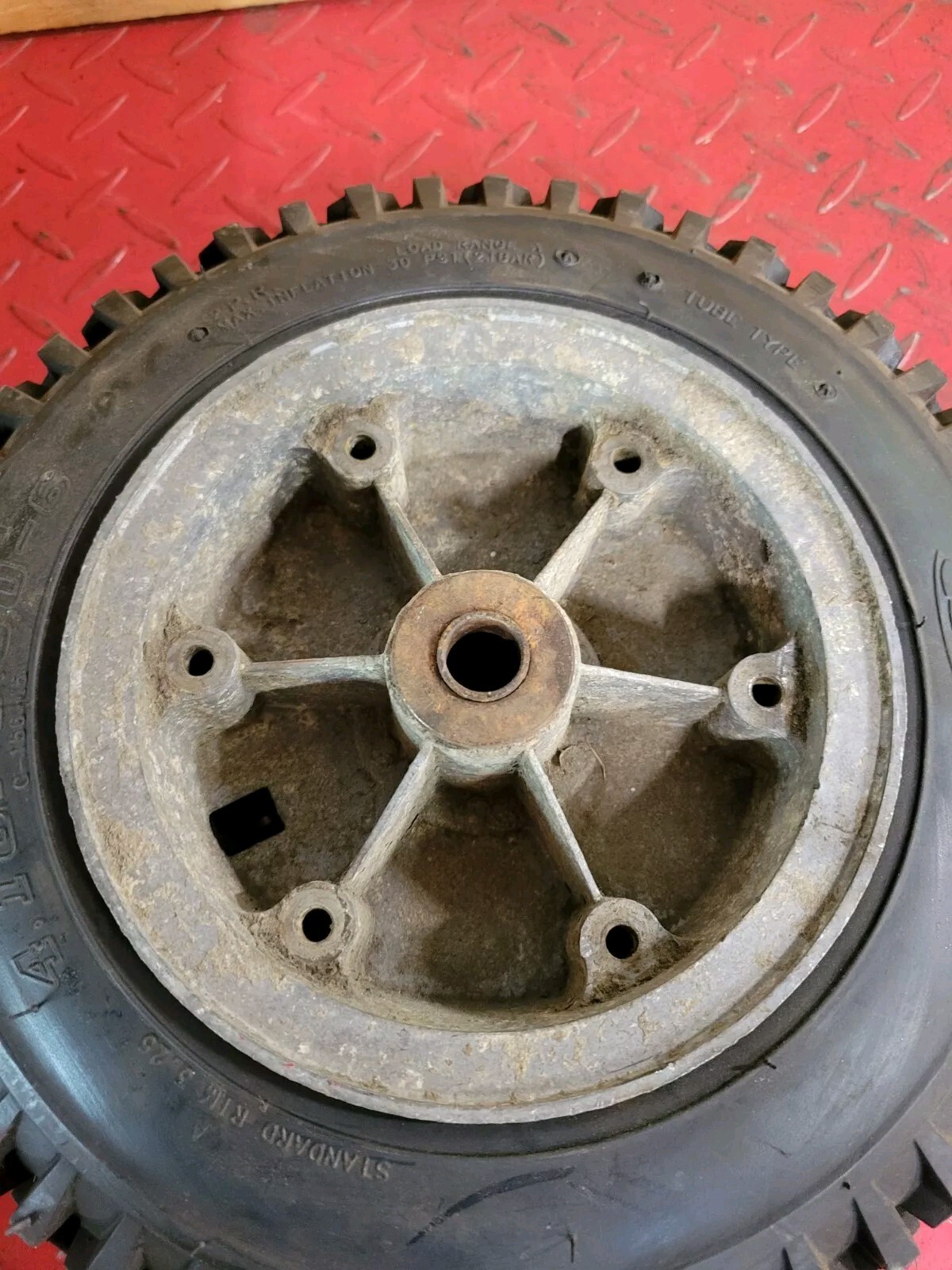 Vintage Mini Bike Rim & Tire eBay