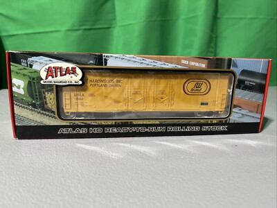 ATLAS ~ HO ~ 53' EVANS DPD BOXCAR ~ NORTHWEST HARDWOODS ~ #13152 ~ 1759-4 ~ RARE