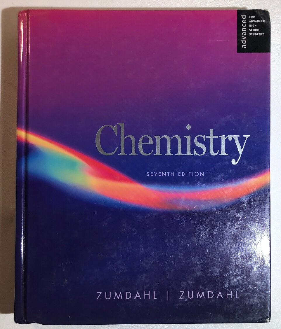Chemistry by Susan A. Zumdahl and Steven S. Zumdahl (2006, Hardcover) 7th ed 9780618713707 eBay