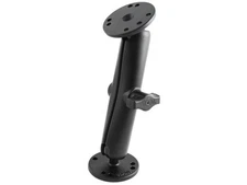 RAM Dual 2.5 inch Round Base and Long B-Ball Socket Arm Mount RAM-B-101U-C