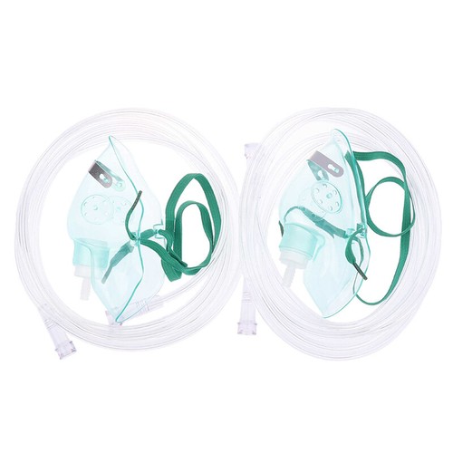 Oxygen Respirator Nebulizer Mask Cup With 2M Tube Inhaler Conduit Child/Adult*J - Picture 4 of 14