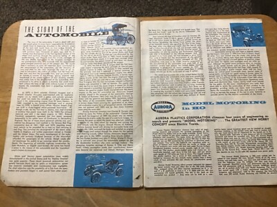 1963 HO Aurora Model Motoring Service Manual for Thunderjet 500 | eBay