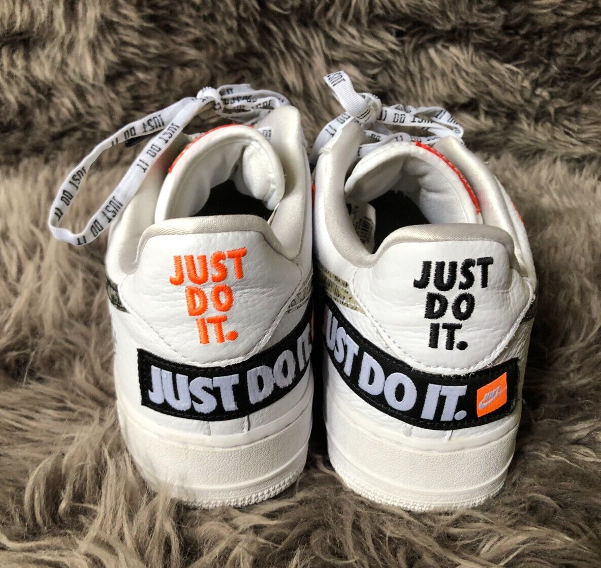 スニーカー NIKE Air Force 1 Low 07 PRM Premium Just Do It 18 AR7719 100 Nike Air Force One 1 Low PRM Just Do It, AR7719-100, White