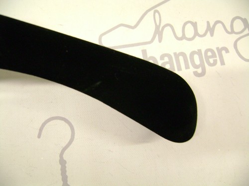 VERSACE 15" BLACK VELVET FELT DRESS / SHIRT HANGERS SET 8 - 第 4/4 張圖片
