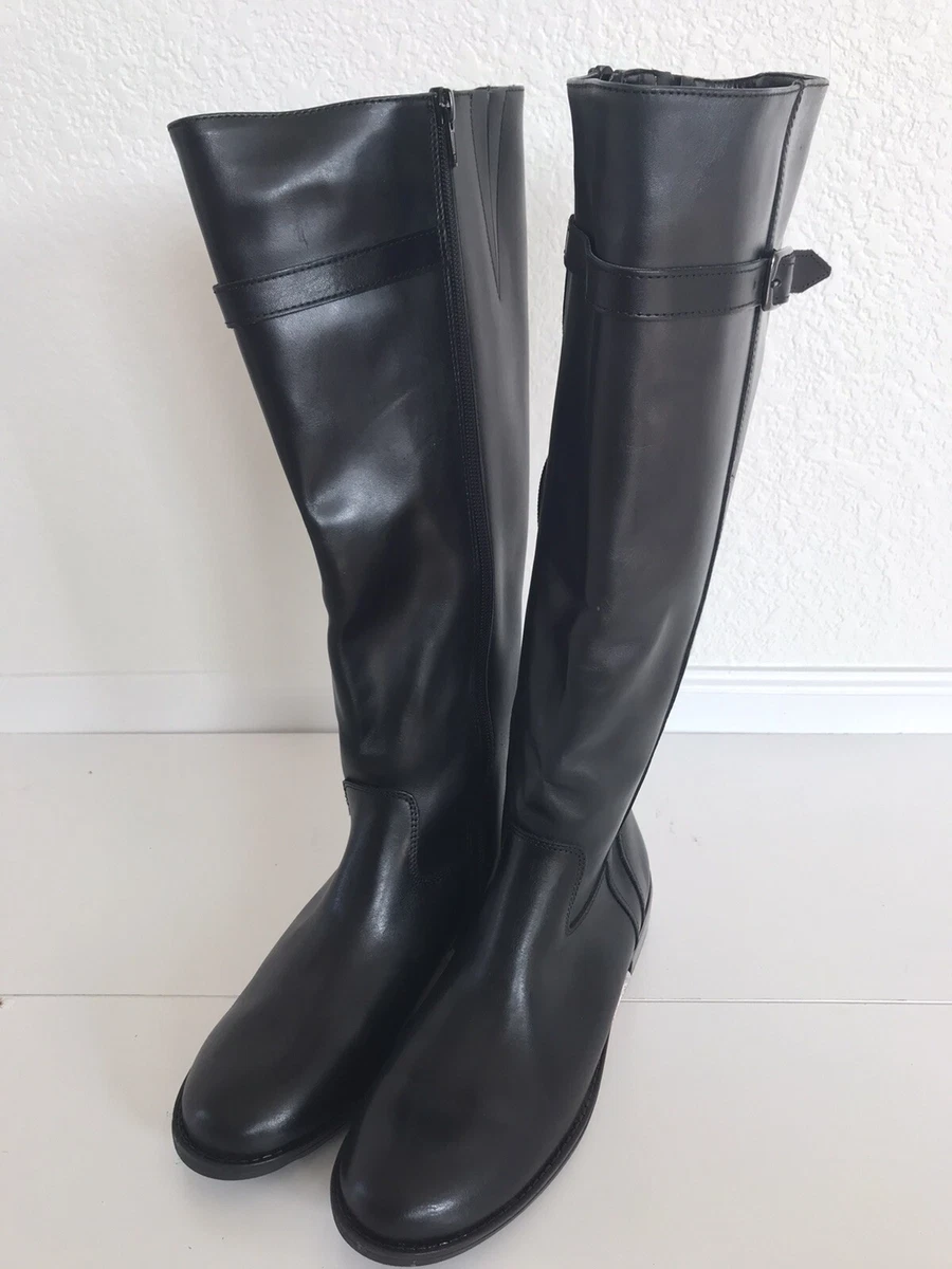 Italian shoemakers antonia leather best sale boot