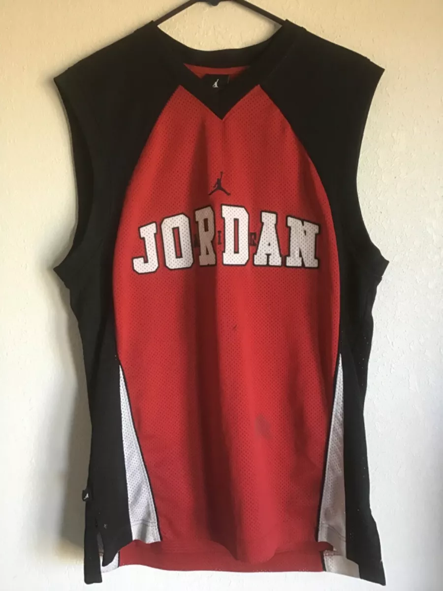 Air Jordan Baseball Jersey Mens M Jumpman Mesh Shirt Tank Top 23