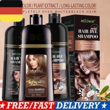 3 in 1 Verdunkelung Schwarzes Shampoo Haar F�...