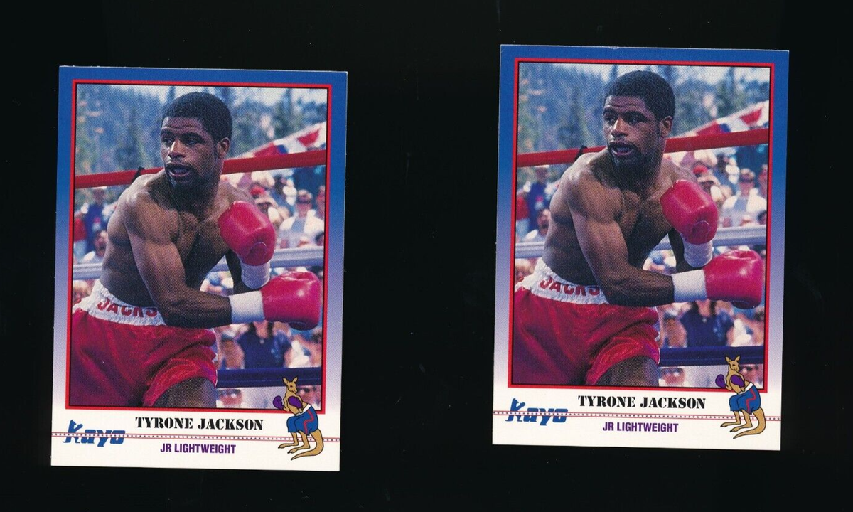 1991 Kayo Tyrone Jackson #011 #11 signed auto autograph on back