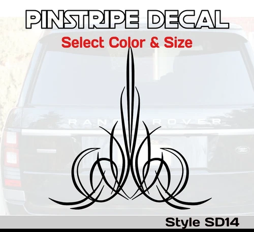 Pinstripe Vinyl Decal / Sticker - Fits Car Truck ATV Motorcycle Golf Cart #SD14