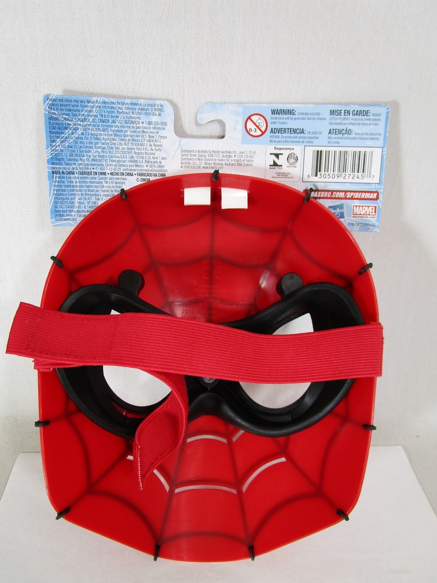 2010 Hasbro Marvel Ultimate Spider Man Web Warriors Red Mask