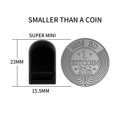 Mini unidad flash USB 2.0 negra 64 GB 32 GB 16 GB 8 GB Memory Stick Thumb Pen Drive - Imagen 9 de 17