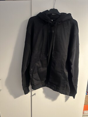 Gymshark Men’s Rest Day Street Hoodie Black Size UK -S UK