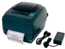 Zebra GX430T Thermal Transfer Label Barcode Printer 300 dpi USB Serial Parallel