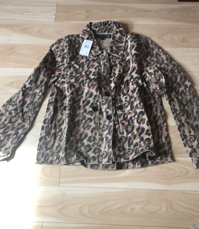 NWT Veronica Beard Mercer jacket Leopard L