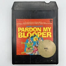 Kermit Schafer - Pardon My Blooper - Restored 8 Track Tape - New Pad and Splice