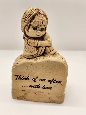 Vintage Paula ''Think of Me Often... With Love'' Miss You Friendship Gift 1976