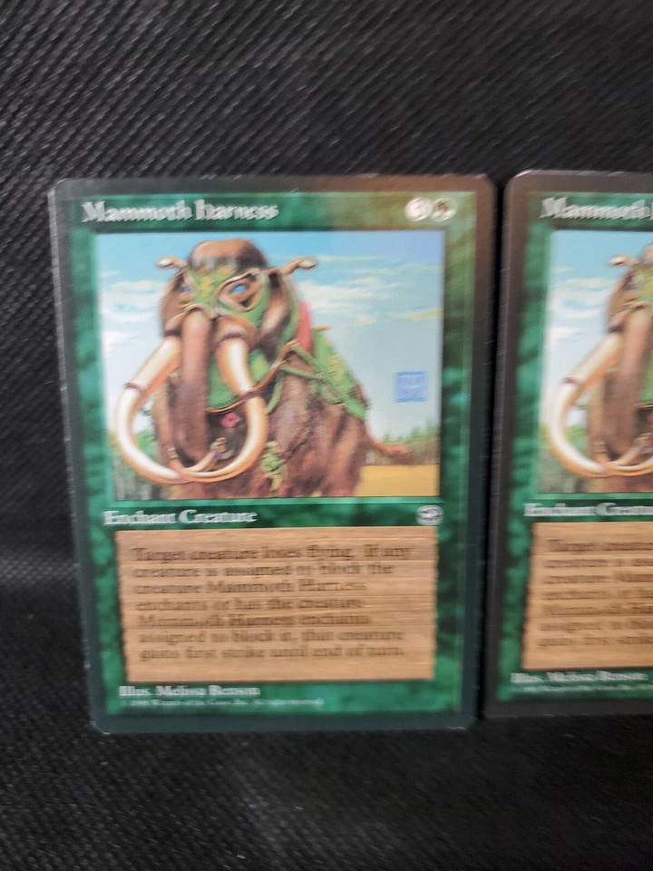 2x Mammoth Harness Homelands Legacy Magic the Gathering MTG TCG NM See Pics ** - Image 2 of 4